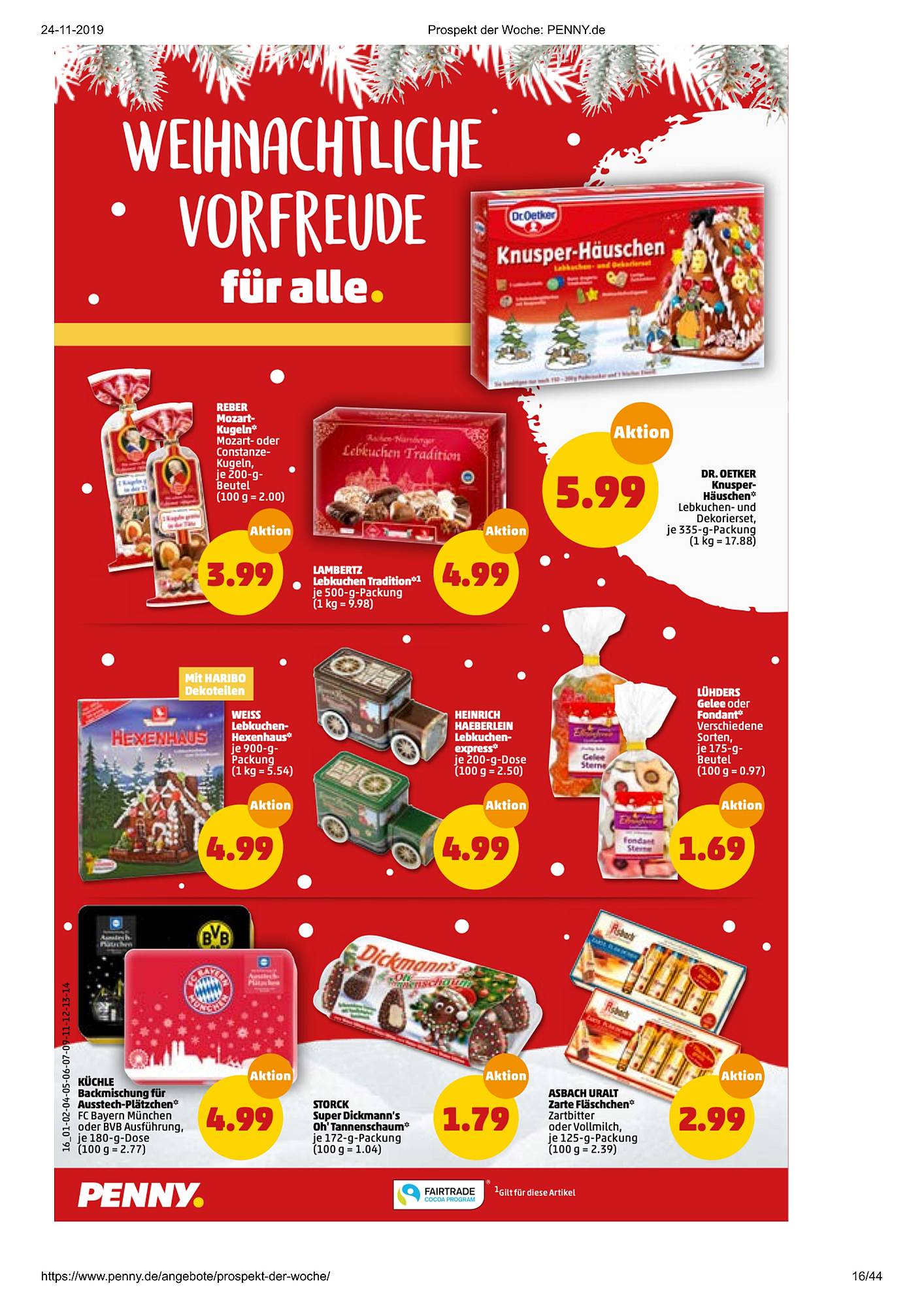 Penny Prospekt Angebote ab 25.11.2019 bis 30.11.2019 Seite 16