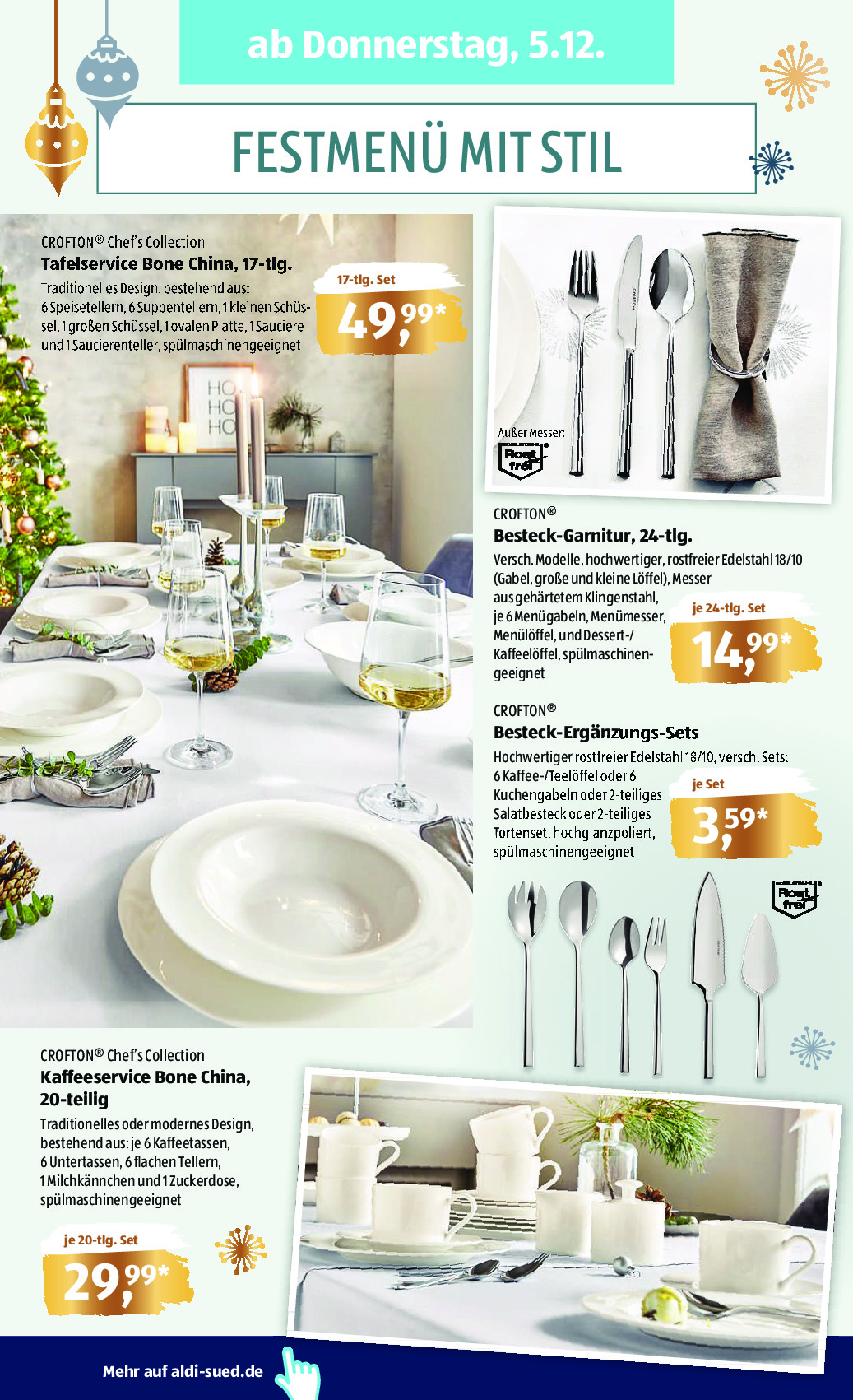 Aldi Sud Prospekt Angebote Ab 02 12 2019 Bis 07 12 2019 Seite