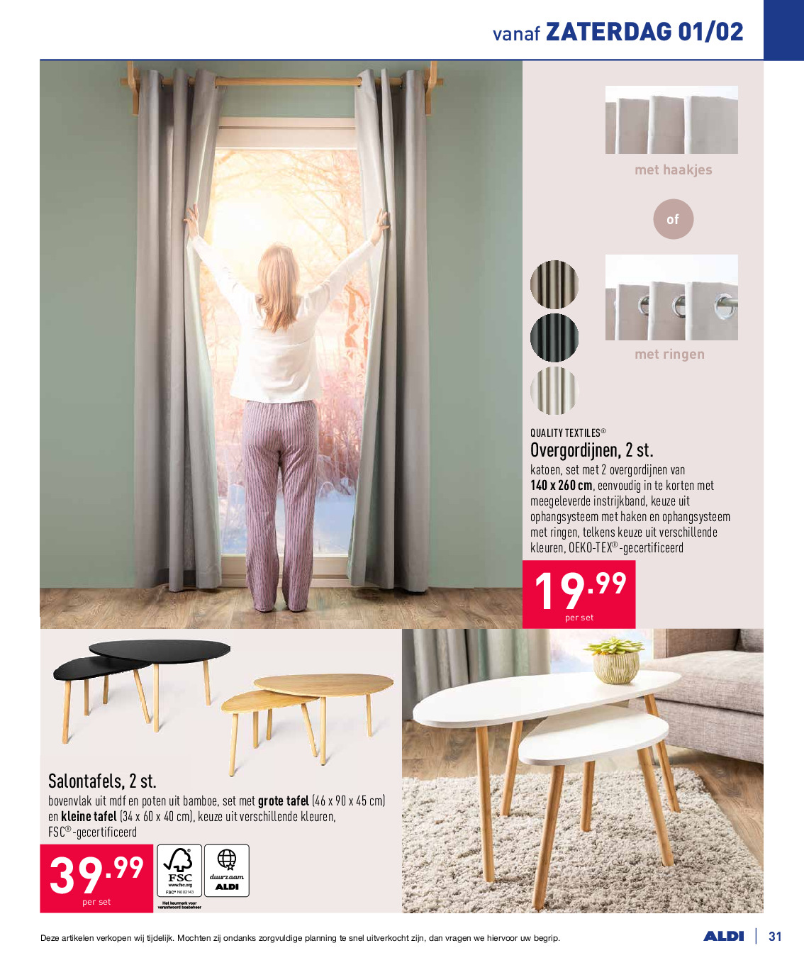 Aldi Folder Van 25 01 2020 Tot 31 01 2020 Pagina 31 Aldi Folder